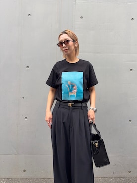 「RODE SKO（ロデスコ）のアイテム」を使った、スズキダさん（レディース・160cm）の夏コーディネート