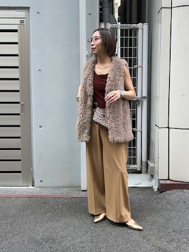 「アーバンリサーチ」｜スズキダさん（レディース・160cm）の秋コーディネート