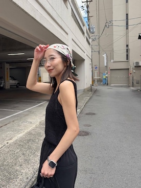 スズキダさん（レディース・160cm）の夏コーディネート