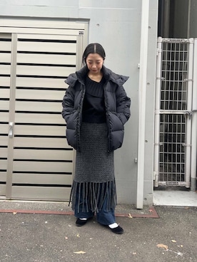 スズキダさん（レディース・160cm）の冬コーディネート