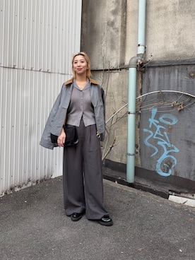 スズキダさん（レディース・160cm）の春コーディネート