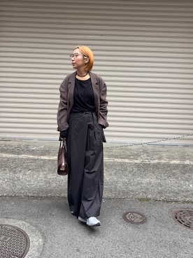 スズキダさん（レディース・161cm）の冬コーディネート