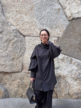 「ワントーンスタイル」｜スズキダさん（レディース・161cm）の秋コーディネート