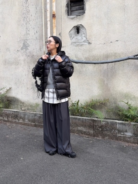 「アイテム（その他アウター）」を使った、スズキダさん（レディース・161cm・30代）の冬コーディネート