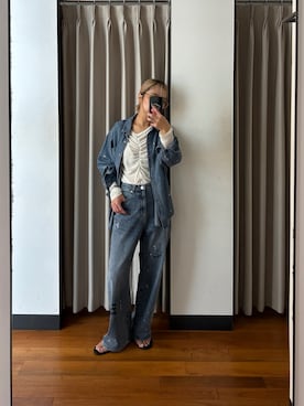 スズキダさん（レディース・160cm）の夏コーディネート