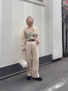 スズキダさん(レディース・160cm)の春コーディネート