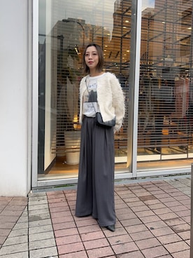 スズキダさん(レディース・160cm)の冬コーディネート