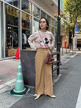 スズキダさん(レディース・160cm)の秋コーディネート