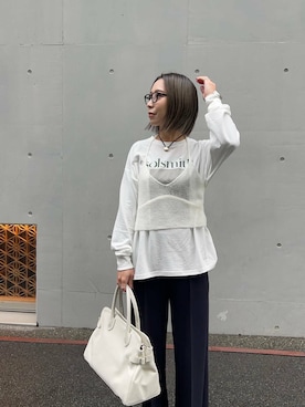 スズキダさん（レディース・160cm）の冬コーディネート