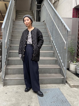 スズキダさん(レディース・160cm)の秋コーディネート