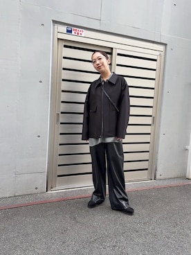 「アイテム（雑貨/ホビー）」を使った、スズキダさん（レディース・161cm）の秋コーディネート