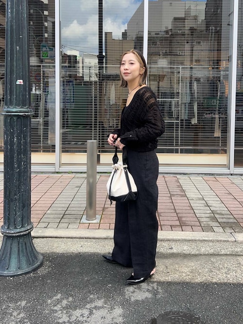 セール】『3サイズ展開』new basic リネンハイウエストパンツ（その他