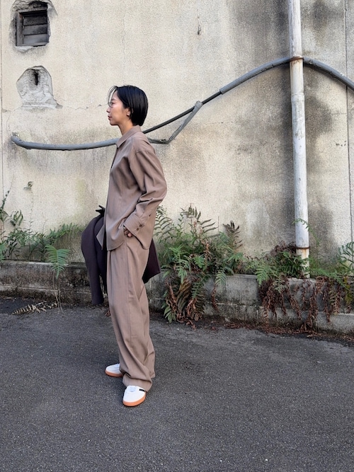 セール】new basic WOOL TWILL SHAPE SHIRTS（シャツ/ブラウス