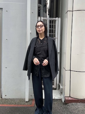 スズキダさん（レディース・160cm）の冬コーディネート