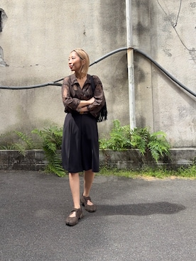 スズキダさん（レディース・160cm）の春コーディネート