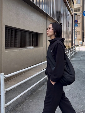 「アイテム（ベスト）」を使った、スズキダさん（レディース・161cm）の秋コーディネート
