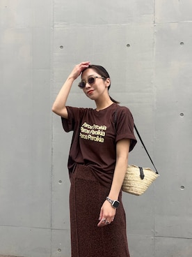 スズキダさん（レディース・160cm）の夏コーディネート