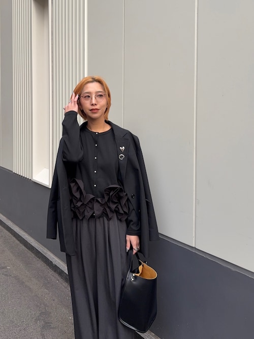 美品✨PIENI / ピエニ KUU ハンドバッグ　ブラック　2way PIENI KUU（ハンドバッグ）｜PIENI（ピエニ）のファッション通販