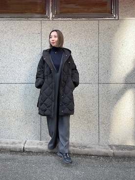スズキダさん(レディース・160cm)の冬コーディネート