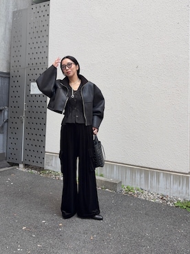 「アイテム（テーラードジャケット）」を使った、スズキダさん（レディース・161cm・30代）の冬コーディネート