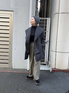 スズキダさん(レディース・160cm)の冬コーディネート