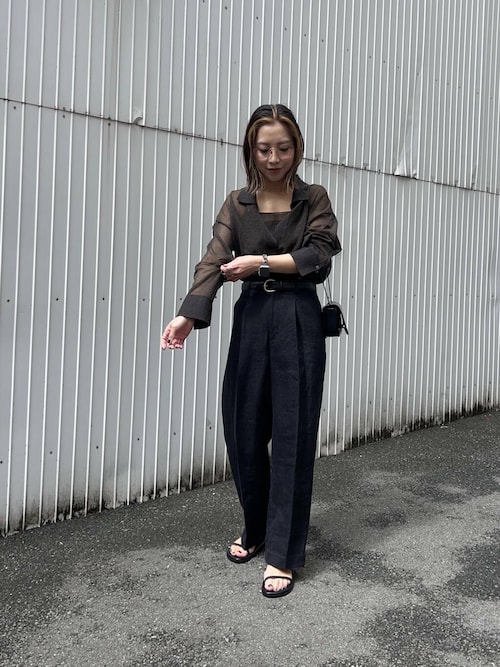 ラミー混スキッパーシアーニット ラミー混スキッパーシアーニット[URA5-22T022]｜URBAN RESEARCH