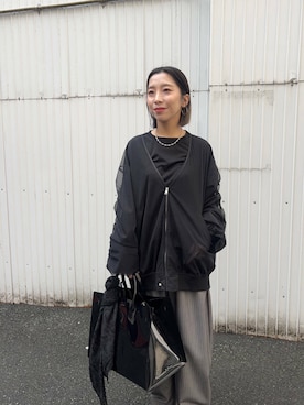 「URBAN RESEARCH（アーバンリサーチ）のアイテム（財布/小物）」を使った、SAKI.さん（レディース・160cm）の春コーディネート