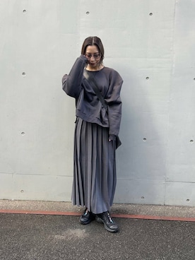 スズキダさん(レディース・160cm)の冬コーディネート