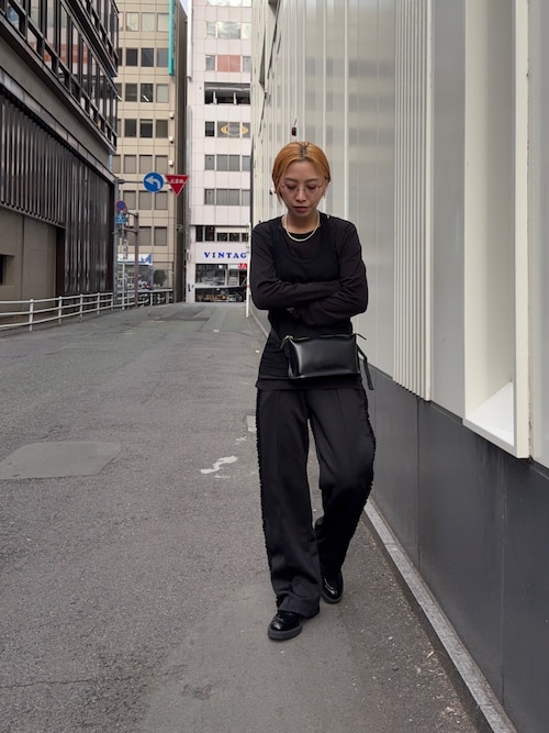 別注』crinkle crinkle crinkle×URBAN RESEARCH FRILL TRACK PANTS