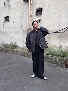 「アイテム（雑貨/ホビー）」を使った、スズキダさん（レディース・161cm）の冬コーディネート