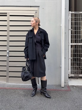 「URBAN RESEARCH（アーバンリサーチ）のアイテム（シャツ/ブラウス）」を使った、スズキダさん（レディース・160cm）の秋コーディネート