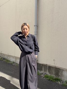 スズキダさん(レディース・160cm)の春コーディネート