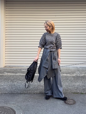 スズキダさん（レディース・160cm）の春コーディネート