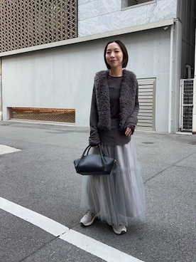 「アーバンリサーチ」｜スズキダさん（レディース・160cm）の秋コーディネート