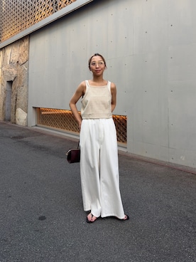 スズキダさん（レディース・160cm）の春コーディネート