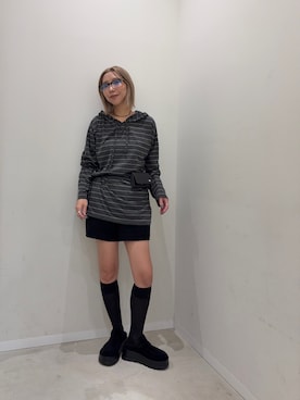 「KBF（ケイビーエフ）のアイテム」を使った、スズキダさん（レディース・160cm）の秋コーディネート