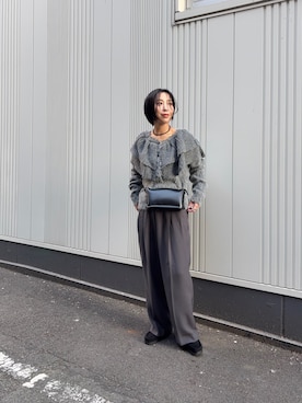 スズキダさん（レディース・161cm）の冬コーディネート