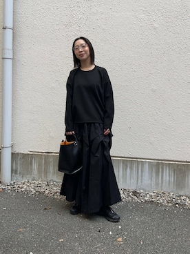 スズキダさん(レディース・160cm)の冬コーディネート