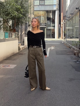 スズキダさん(レディース・160cm)の秋コーディネート