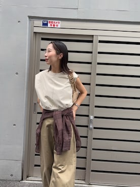 スズキダさん（レディース・161cm）の夏コーディネート