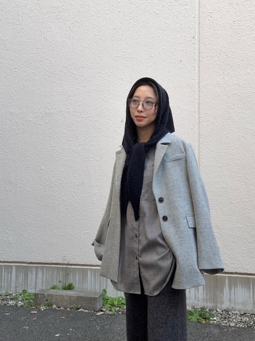 セール】new basic CASHMERE SILK MOULINE LONGPANTS（その他パンツ