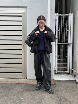 スズキダさん（レディース・160cm）の冬コーディネート