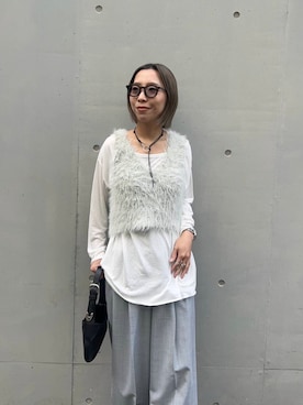 スズキダさん（レディース・160cm）の秋コーディネート