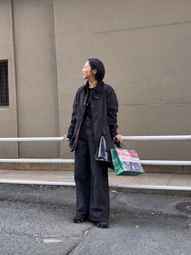 「アイテム（テーラードジャケット）」を使った、スズキダさん（レディース・161cm）の秋コーディネート