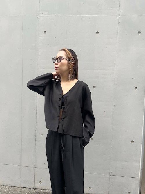 ブラウス シャツ フロントリボンシアージャケット レディース URBAN RESEARCH ブラウス シャツ フロントリボンシアー