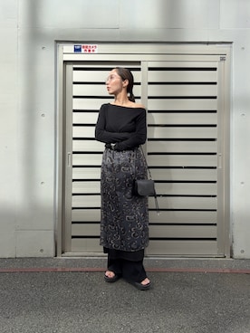 「秋のコーデ」｜「アイテム（財布/小物）」を使った、SAKIさん（レディース・161cm）の秋コーディネート