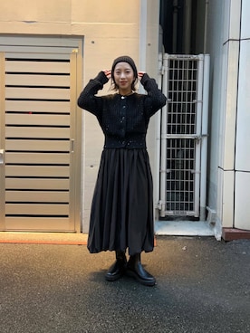 スズキダさん(レディース・160cm)の冬コーディネート