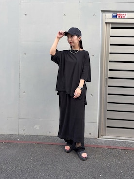 スズキダさん（レディース・160cm）の夏コーディネート