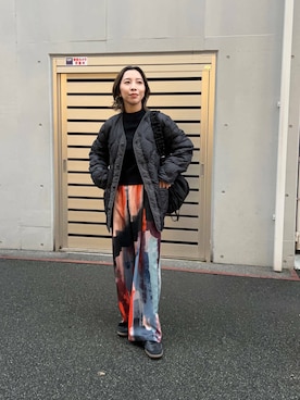 スズキダさん（レディース・160cm）の冬コーディネート