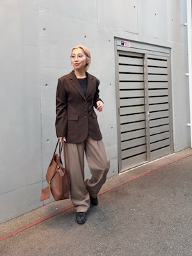 スズキダさん（レディース・161cm）の冬コーディネート